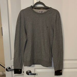 Men's Gray Crewneck Sweater
